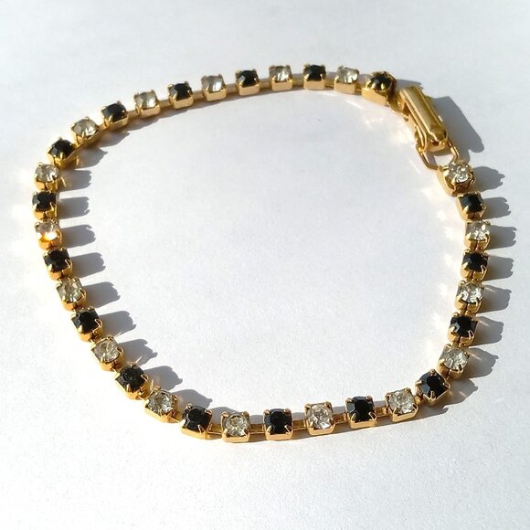 Jewelry - Vintage Rhinestone Tennis Bracelet